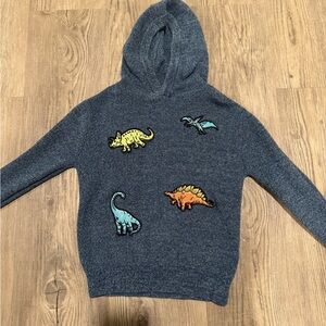 Andy & Evan Kids Dinosaur Hoodie Size 5